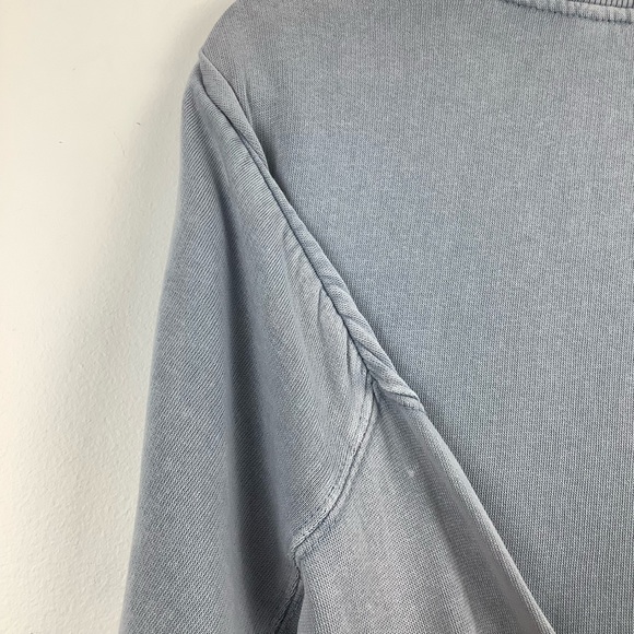 NWT J.O&CO Oversized Crewneck Sweatshirt in Indigo - Picture 7 of 8